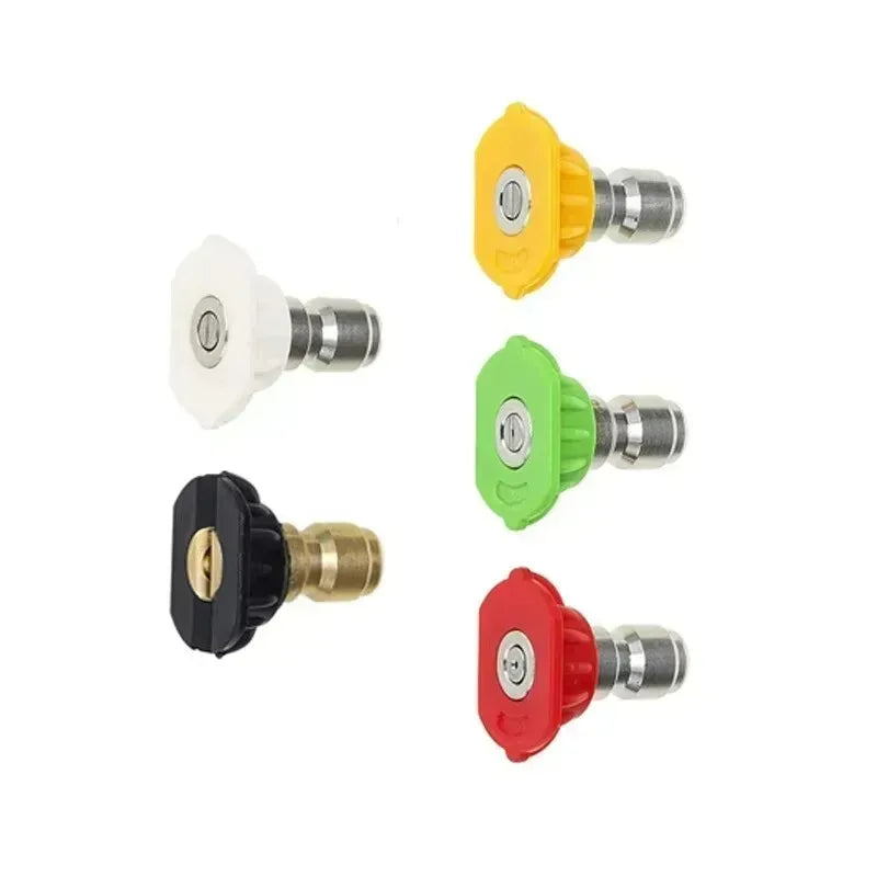 Hochdruckreiniger Adapter Set mit 5 Düsen – SwissGlanzGarage Autopflege Schweiz