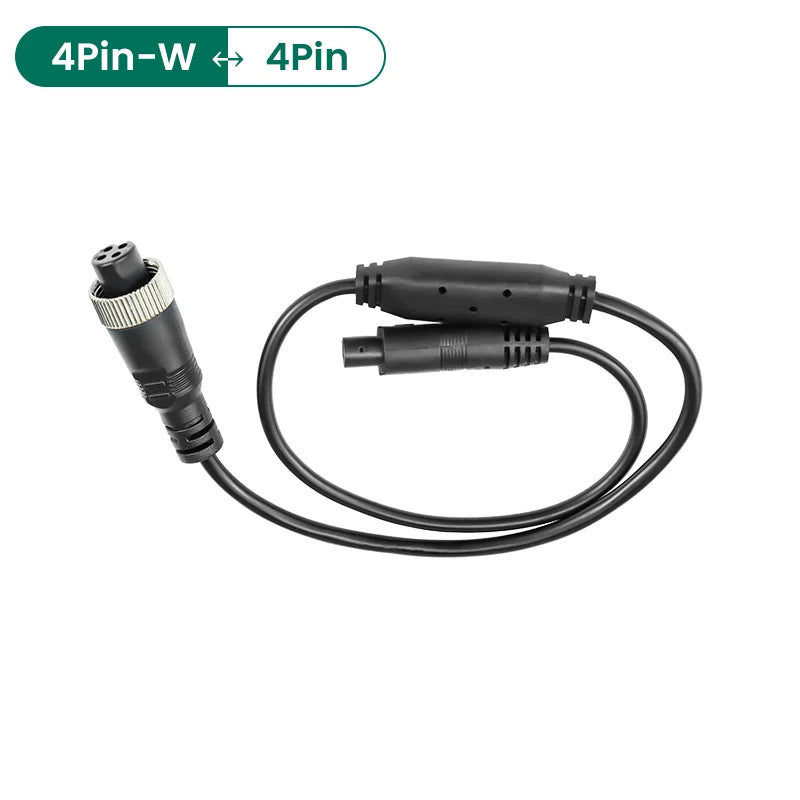 GreenYi 4Pin Aviation Stecker zu RCA AV Kabel