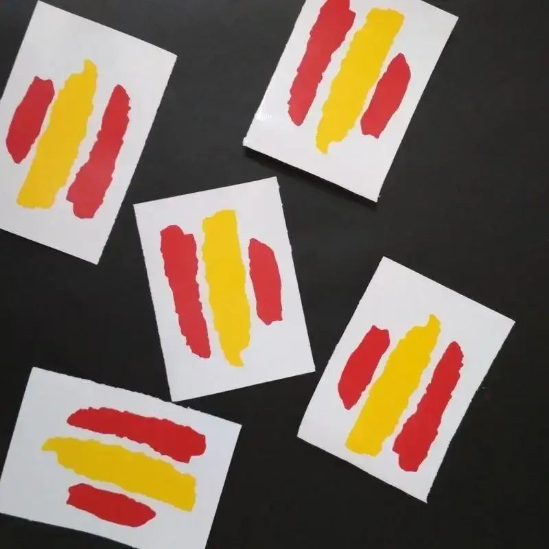 Kreative Spanien Vinyl Aufkleber Set – SwissGlanzGarage Autopflege Schweiz