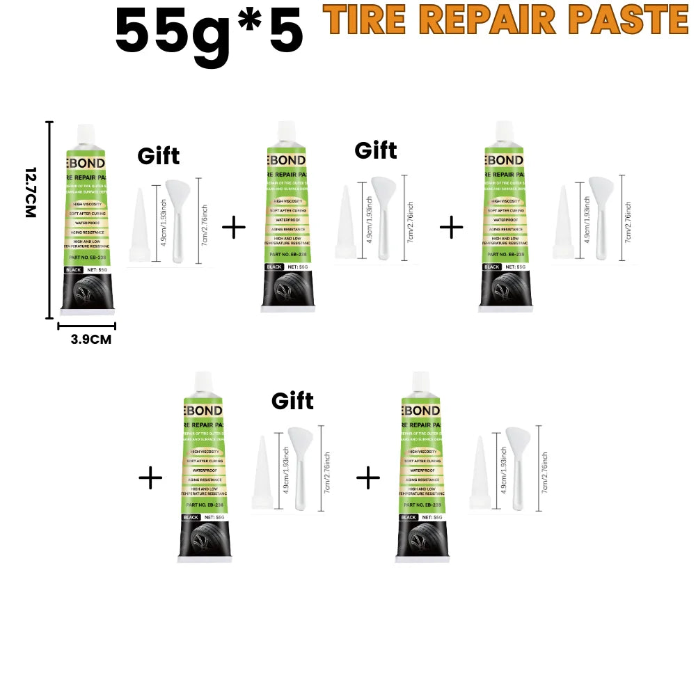 Reifen-Reparaturpaste schwarz 55g