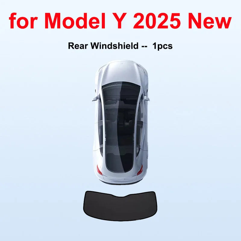 Auto-Sonnenschutz Set für Tesla Model Y