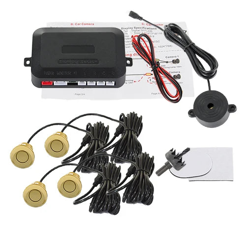 Parksensor-Set mit 4 Sensoren & Warnton
