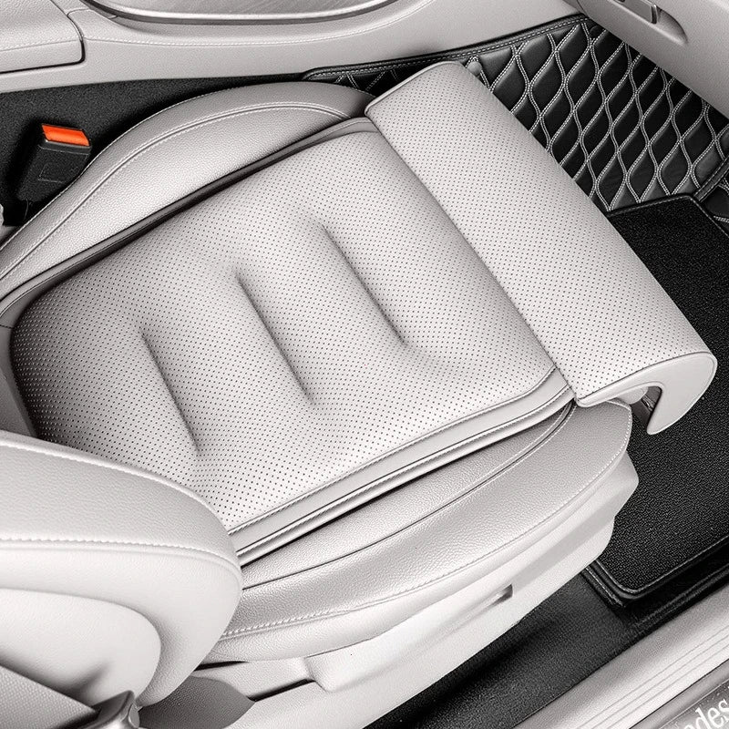 Memory Foam Sitzverlängerung mit Suede-Abdeckung