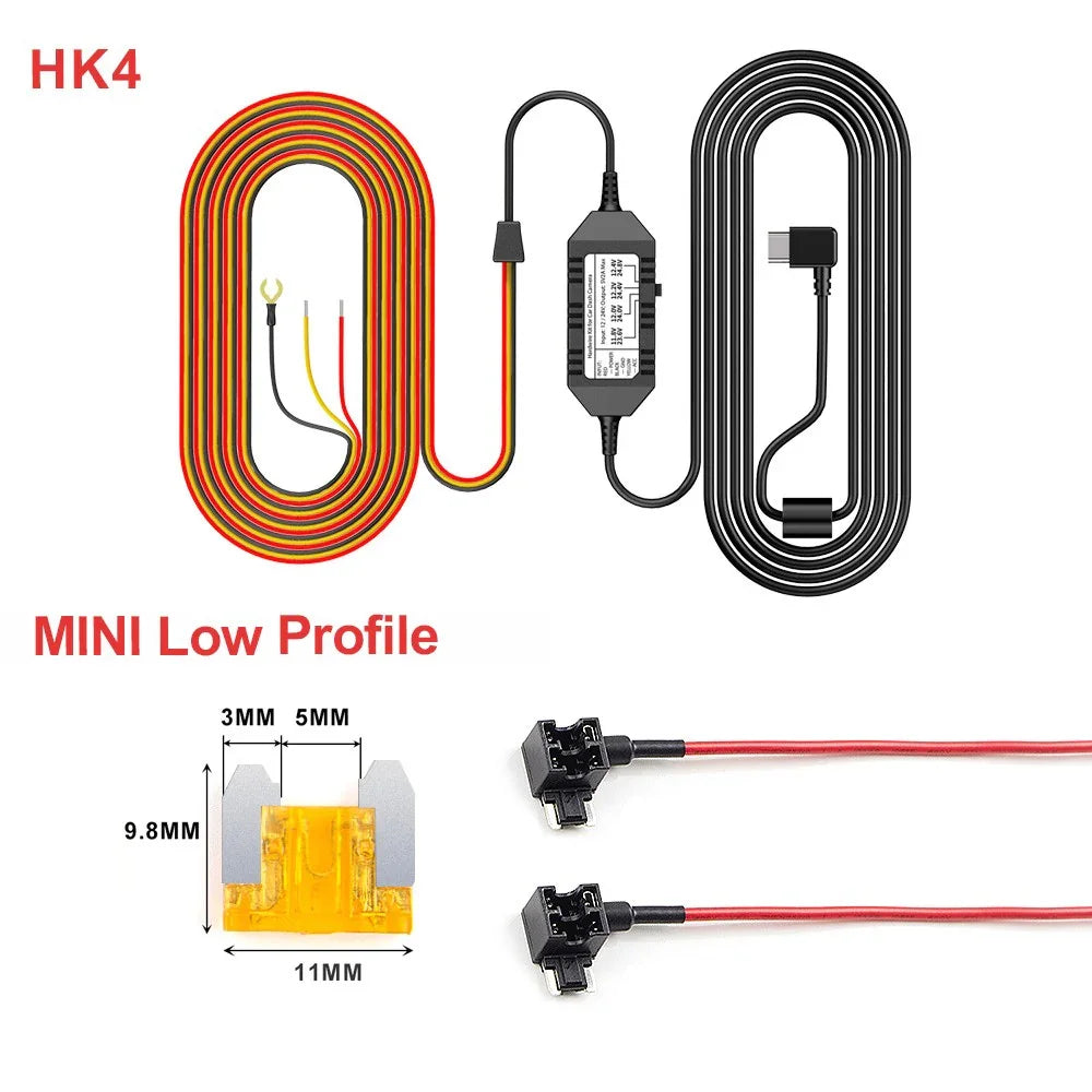 VIOFO Type-C HK4 ACC Hardwire Kabel
