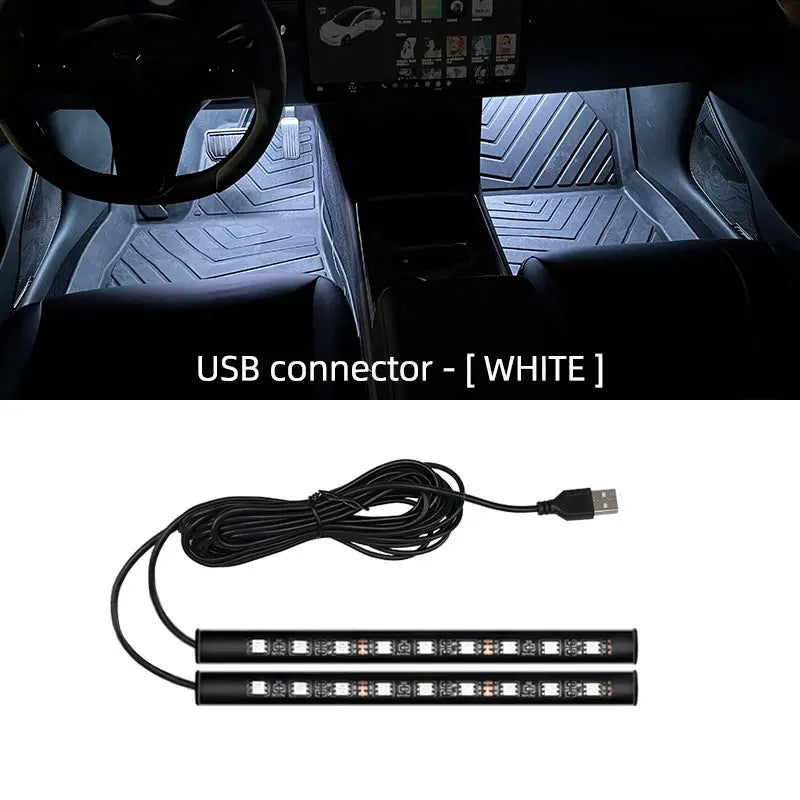 USB Auto-Innenraum-Ambientebeleuchtung – mit LED-Licht