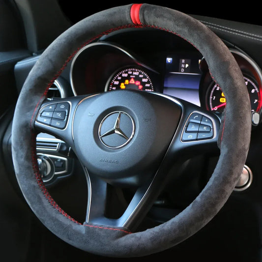 Nackenkissen Memory Foam für Auto – in Leder-Optik – SwissGlanzGarage Autopflege Schweiz