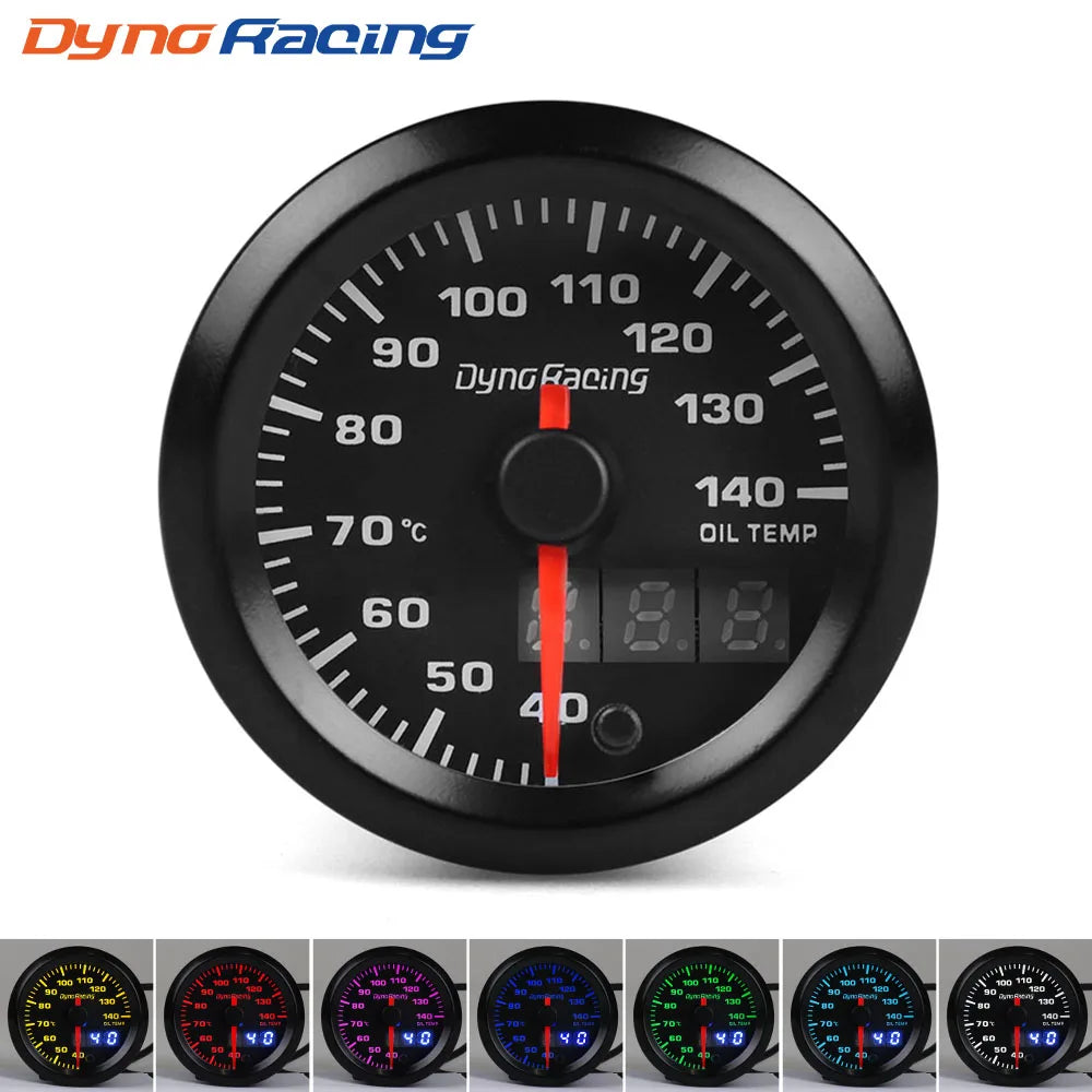 Dynoracing 52mm 7 Farben LED Dual Display