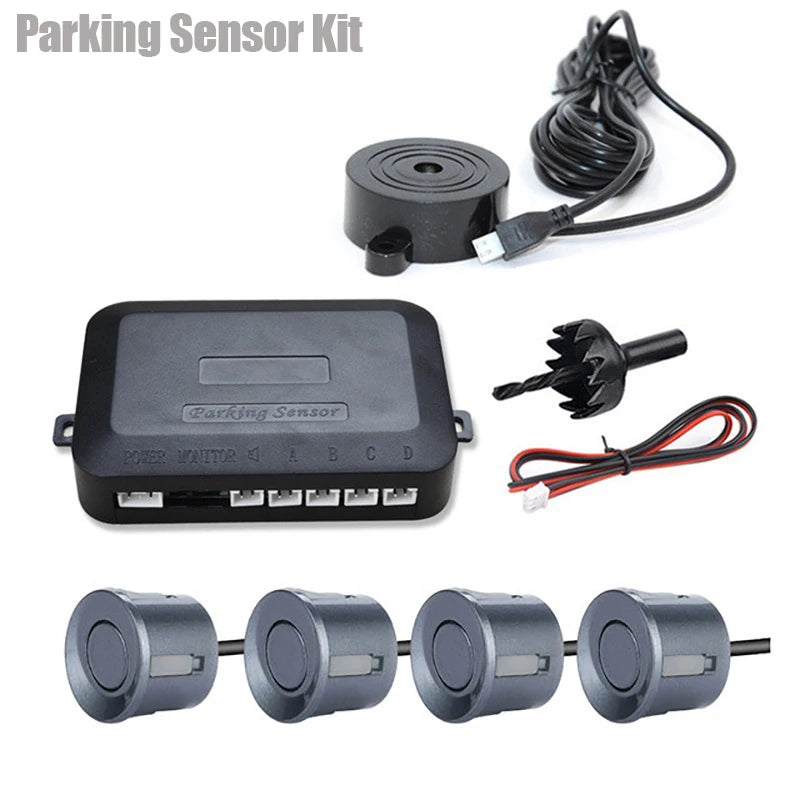 Parksensor-Set 12V mit 4 Sensoren