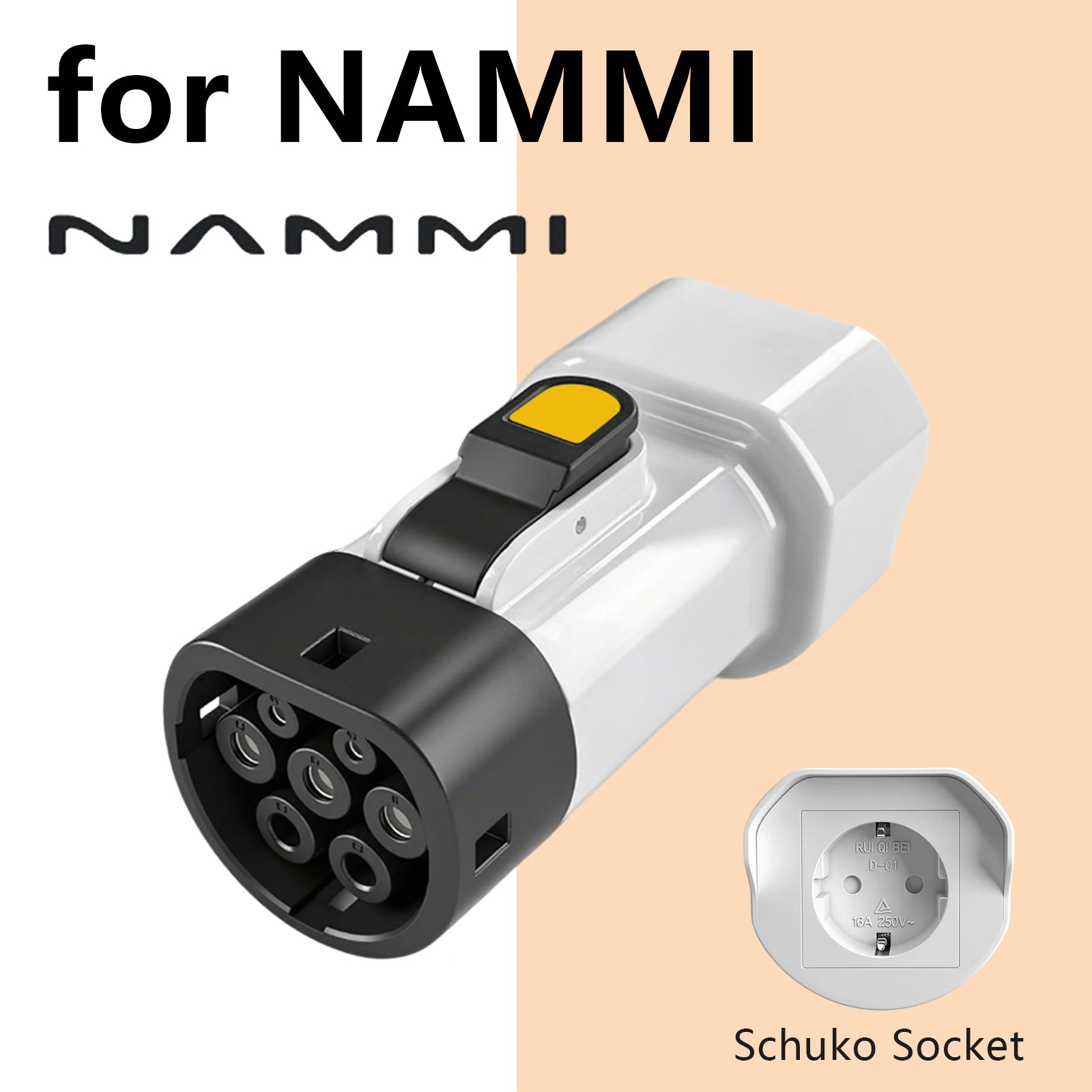 Type2 V2L Entladeadapter EU-Stecker
