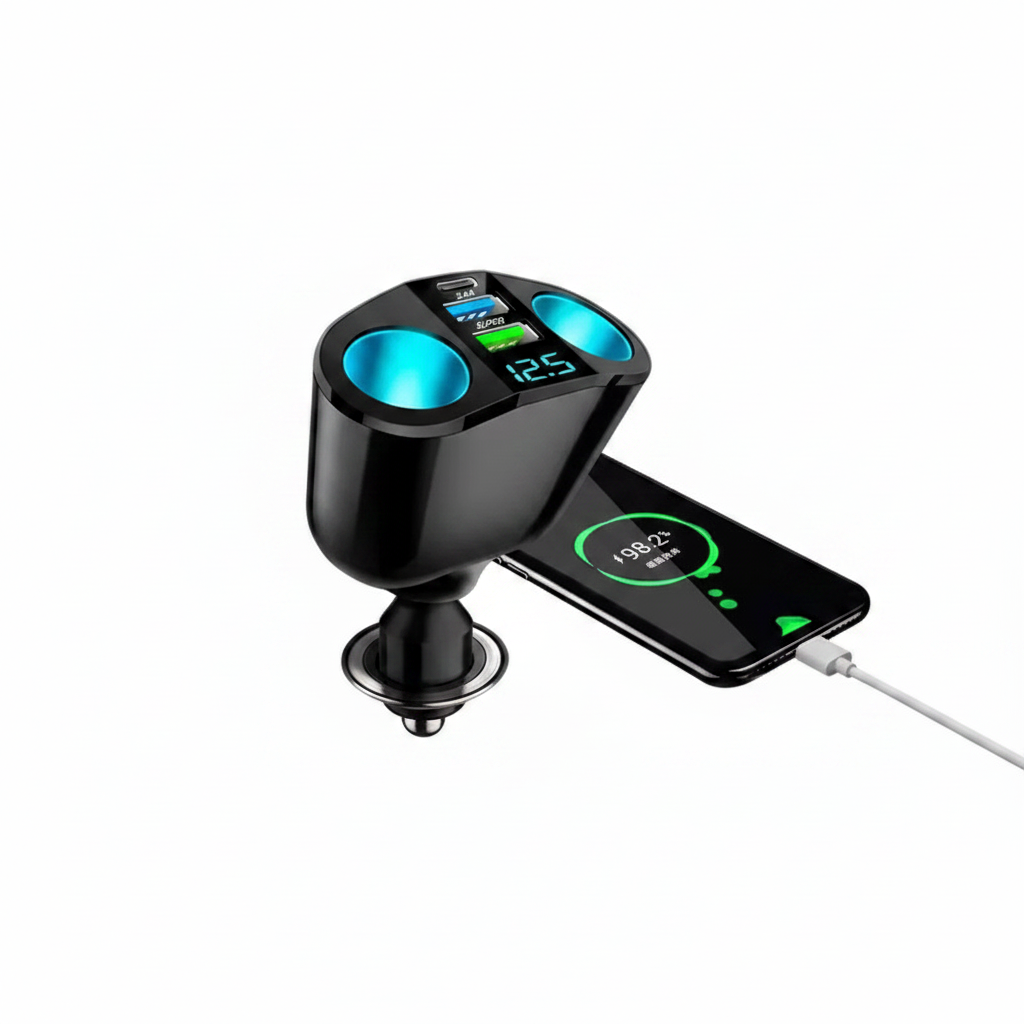 66W Dual USB Auto-Ladegerät
