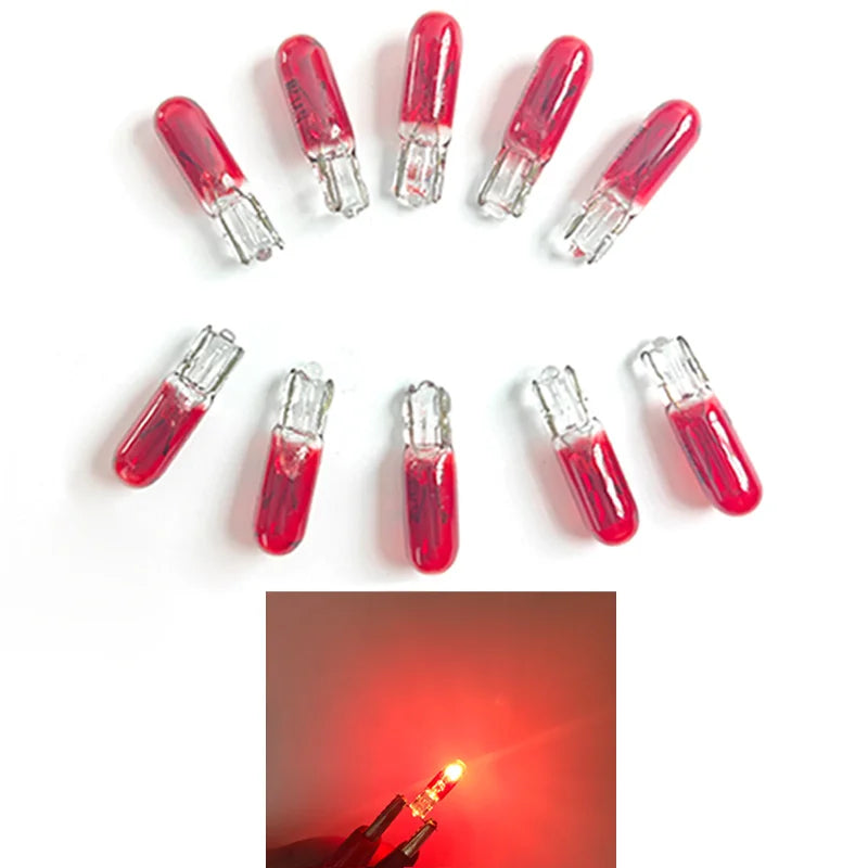 Halogenlampe T5 12V 1,2W W2W für Auto-Innenraum