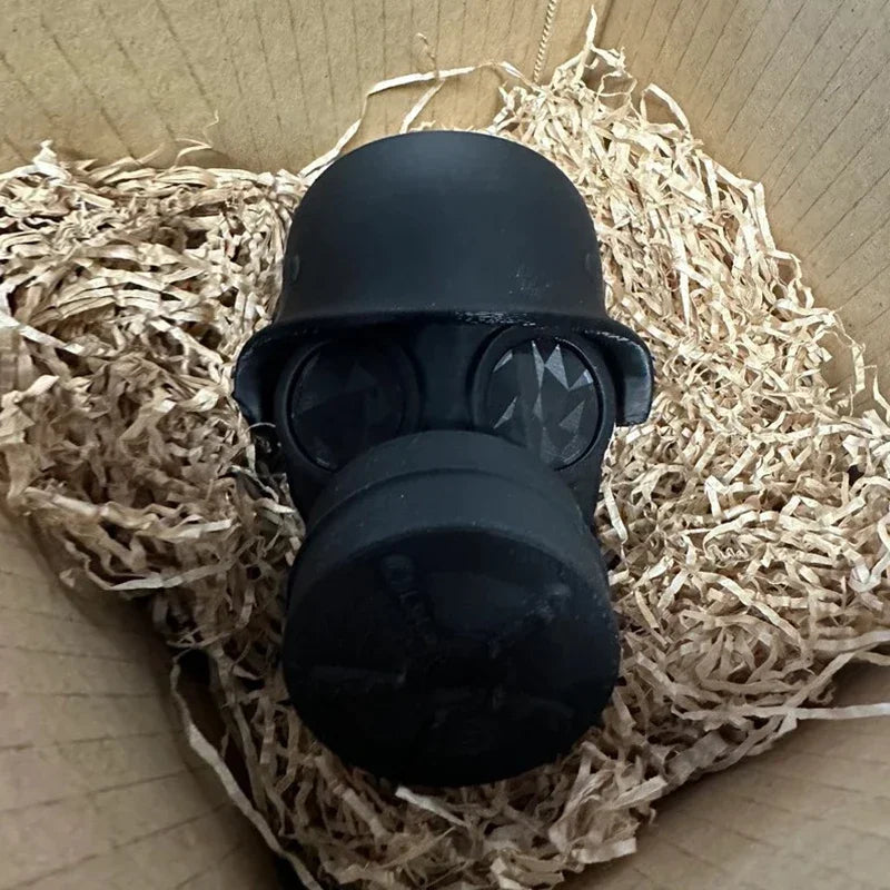 Anhängerkupplung Abdeckung Gasmasken-Helm