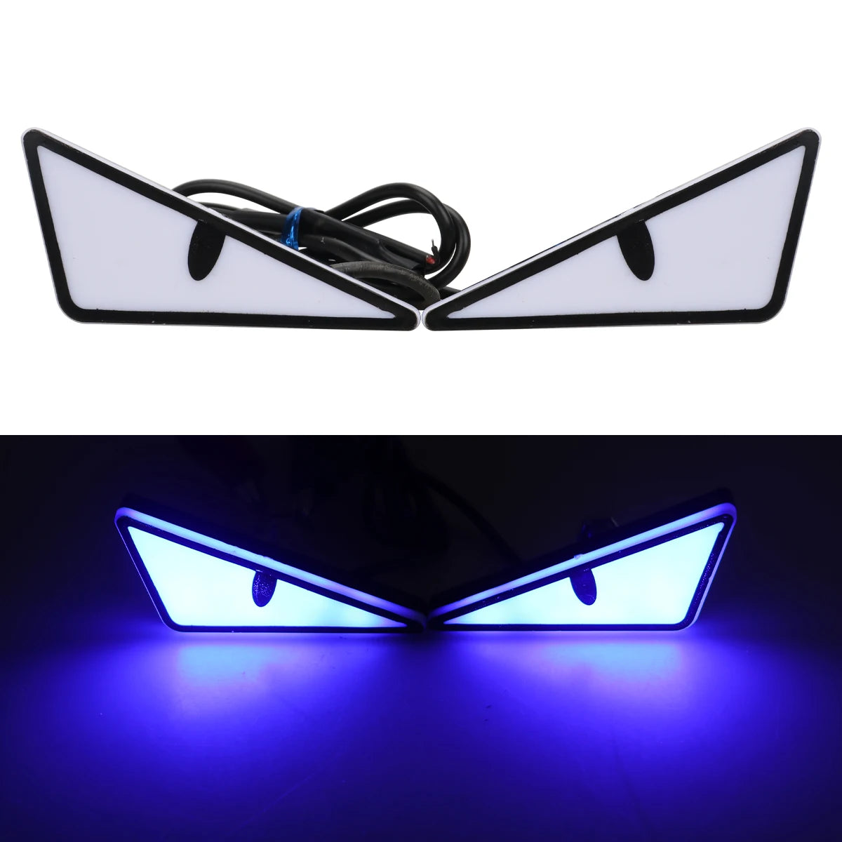 Universal LED Teufelsaugen Auto Motorrad Licht