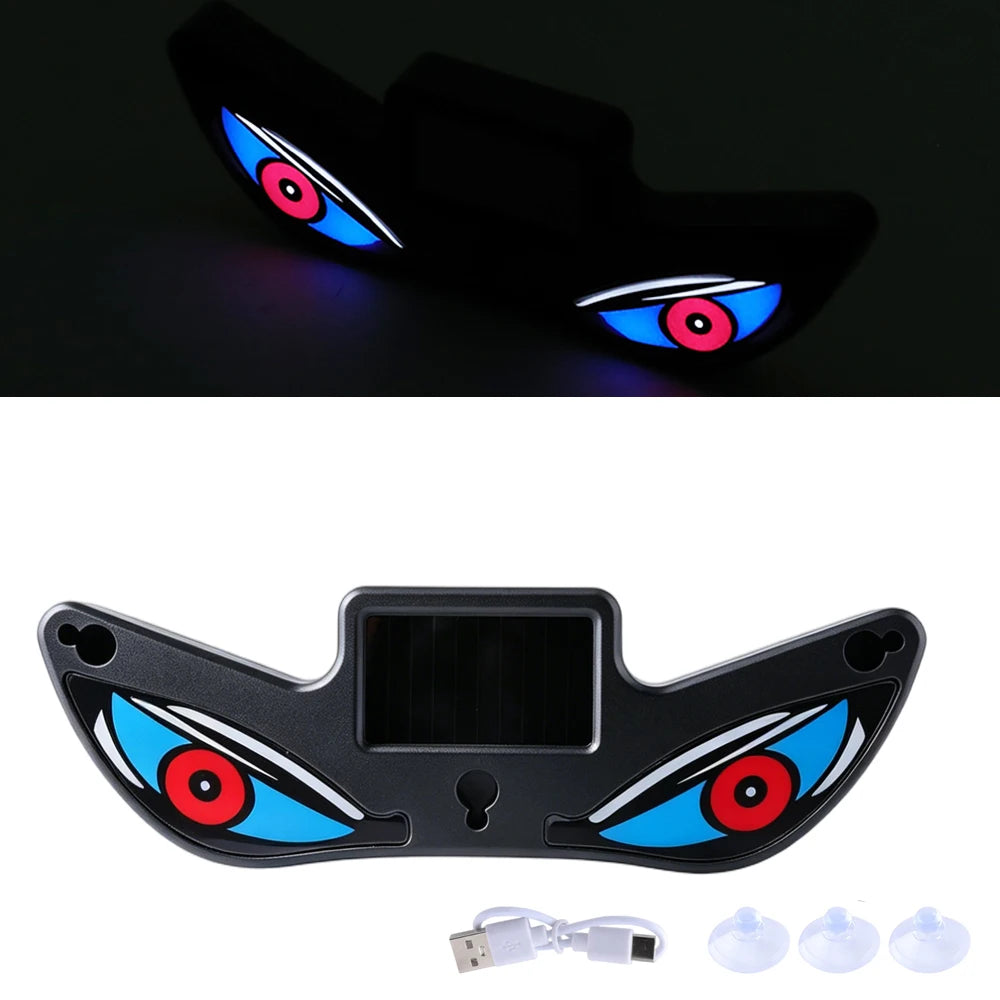 Solar LED Devil Eyes Warnsignal