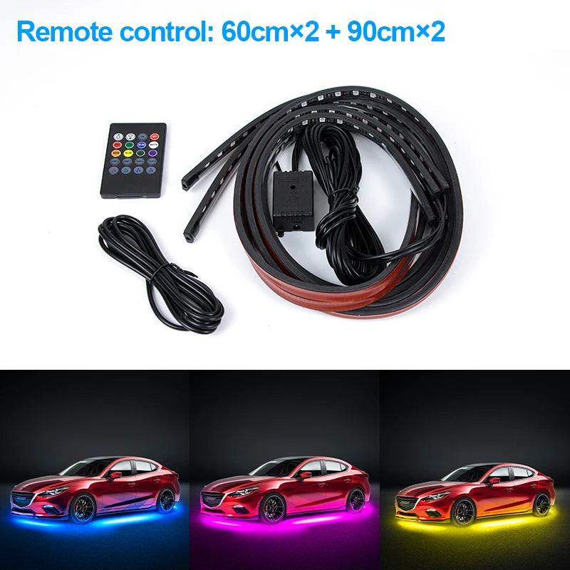 Flexible LED Unterbodenbeleuchtung RGB