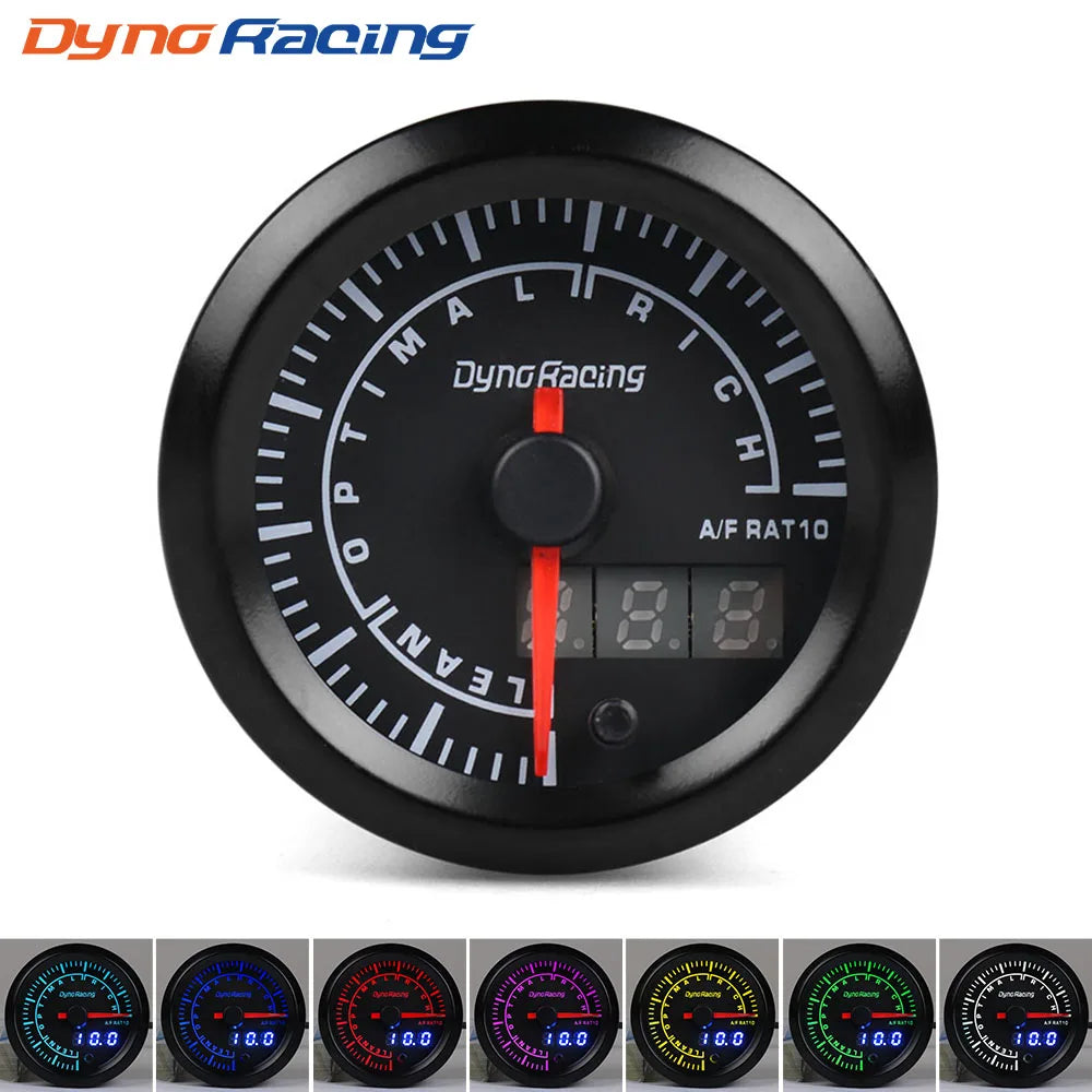 Dynoracing 52mm 7 Farben LED Dual Display