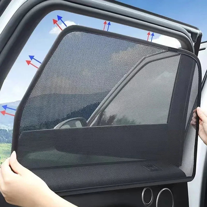 SEAMETAL Elektrostatik Auto-Sonnenschutz – – SwissGlanzGarage Autopflege Schweiz