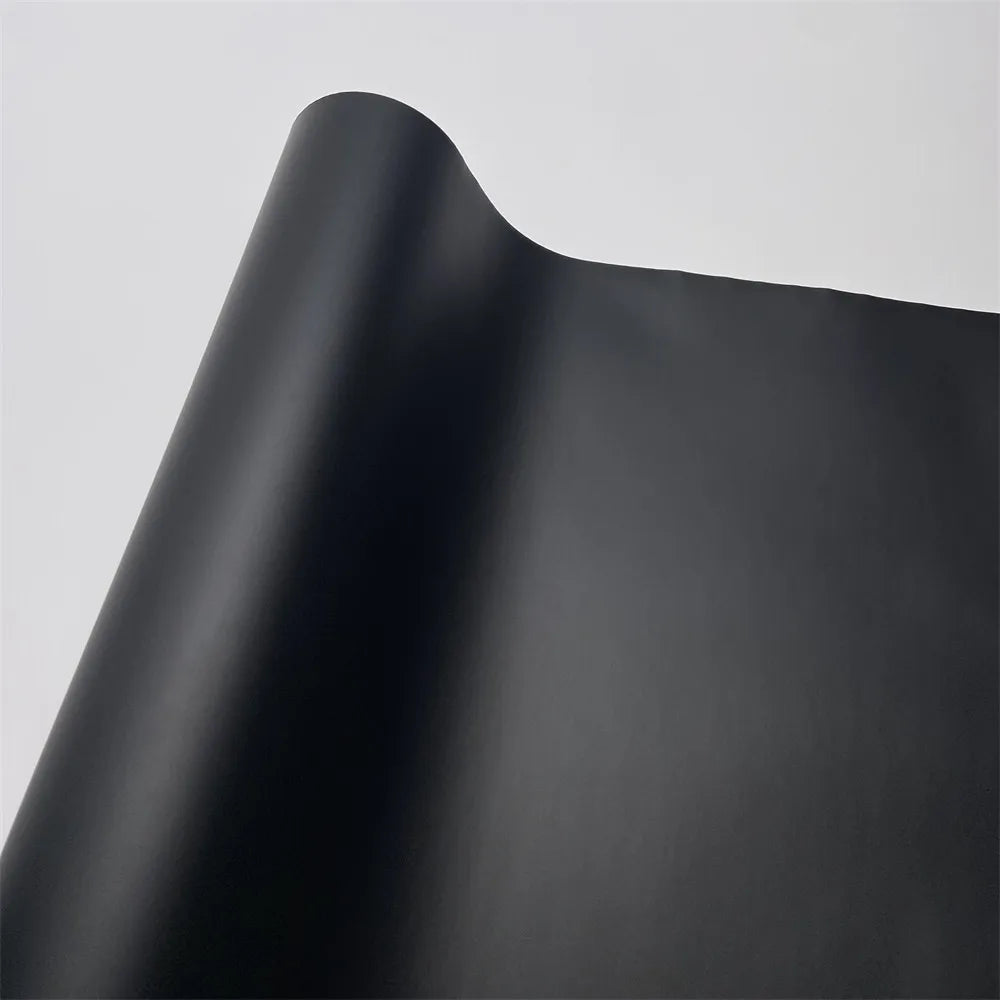 Schwarze Vinyl-Folie glänzend-matt