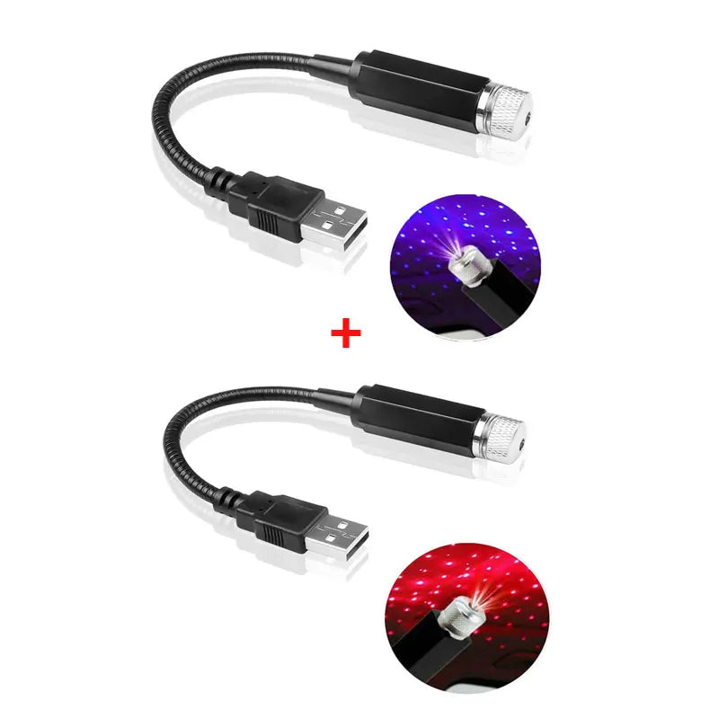 USB LED Sternenhimmel Lampe fürs Auto