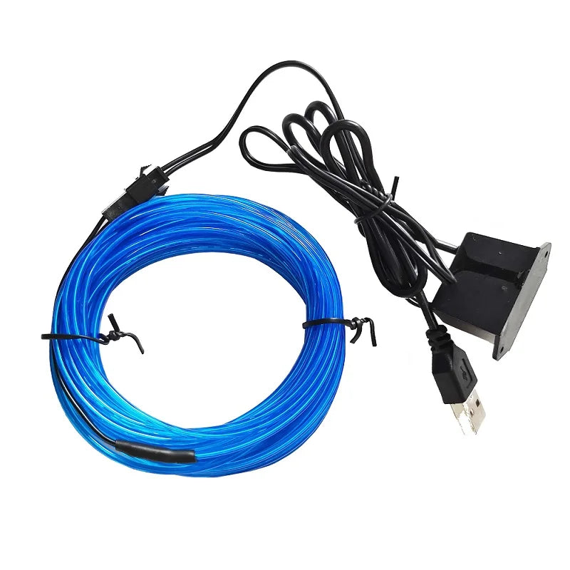 Neon Glow EL Draht 10m 5V 12V