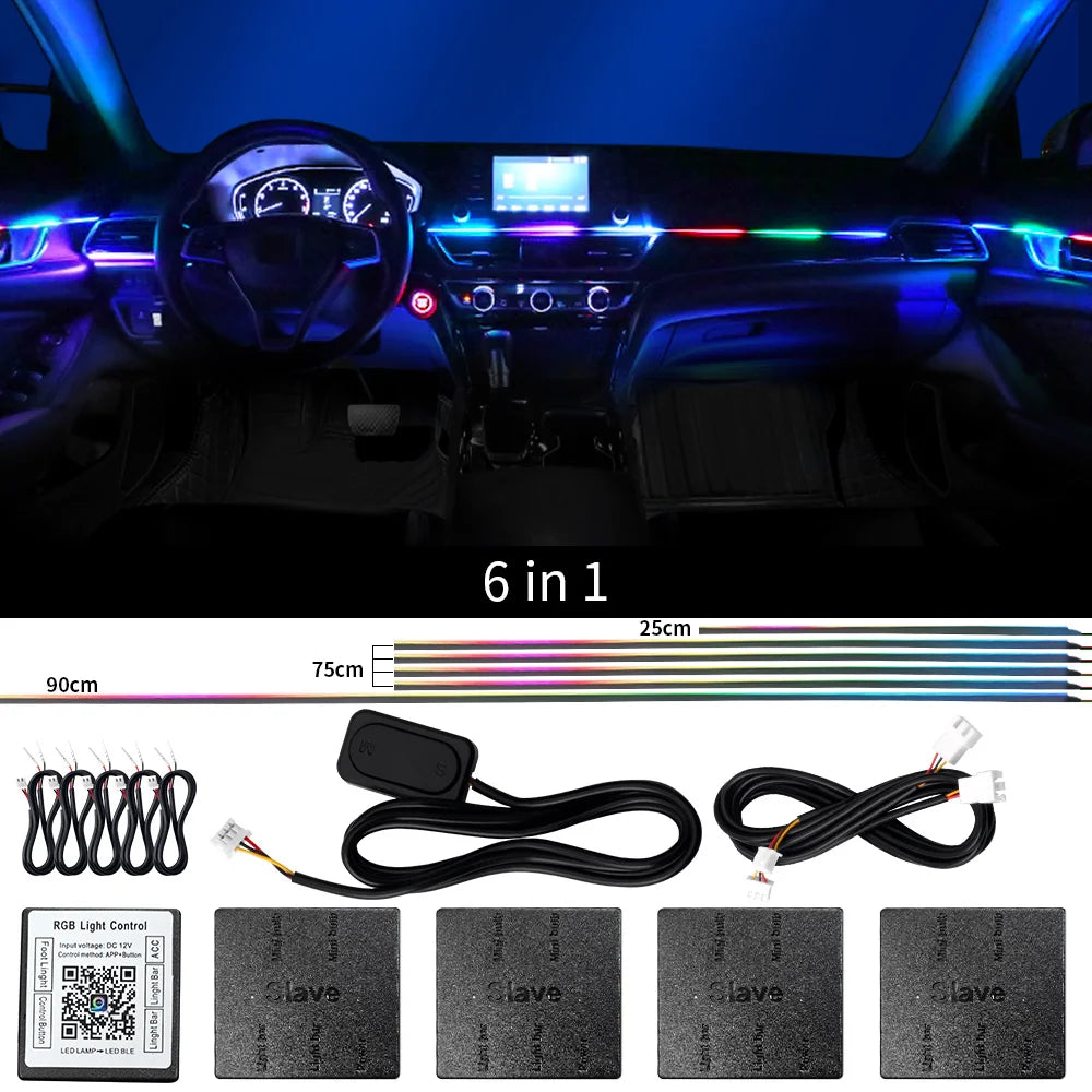 Kabellose LED Stroboskoplichter 8 Farben