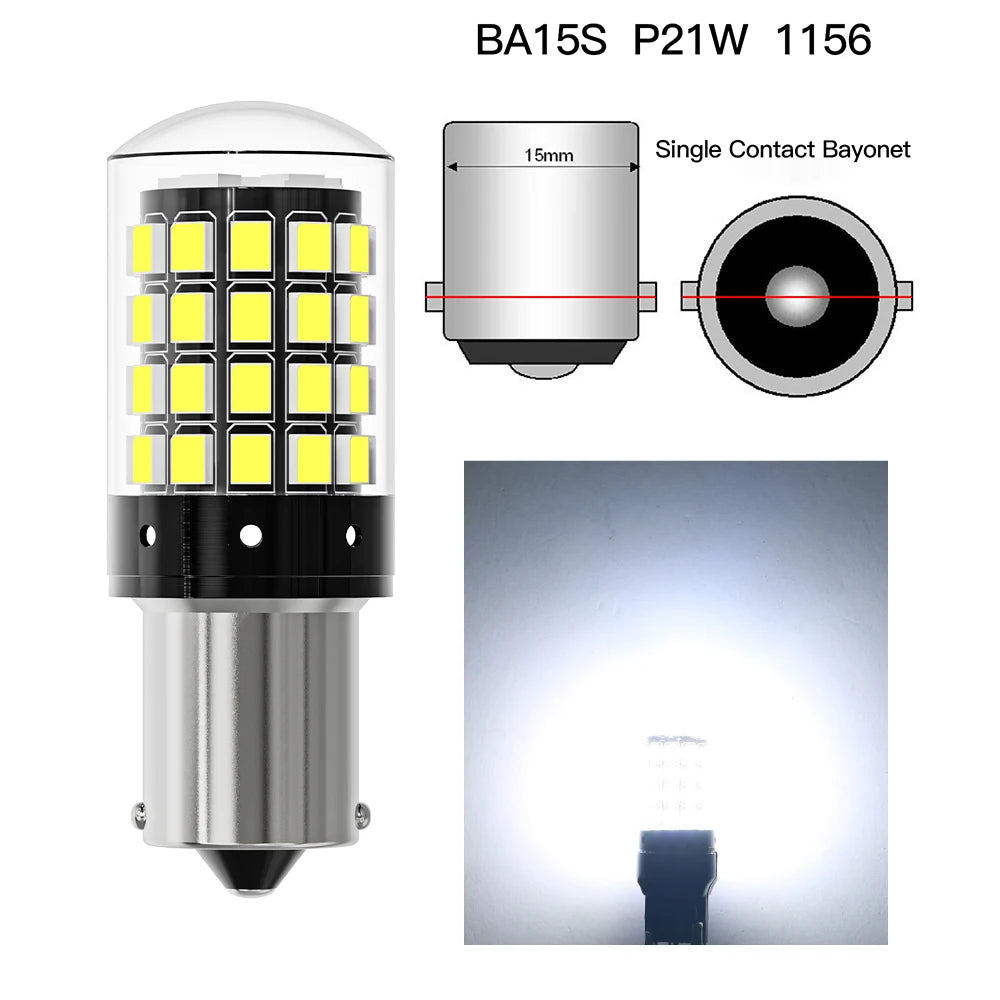 1156 BA15S P21W BAU15S PY21W 7443 W21/5W T20 7440 W21W