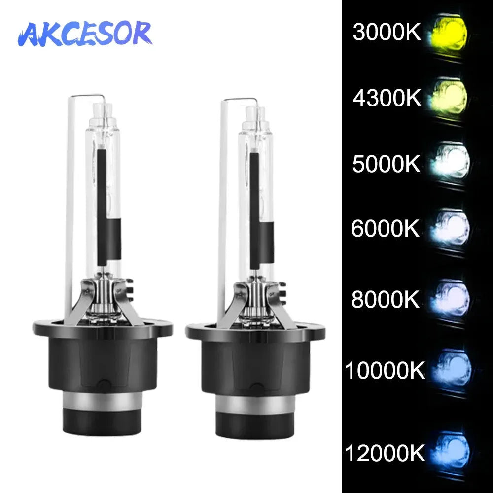 2x D2S D2R D4S D4R Xenon Scheinwerfer-Birnen Set – SwissGlanzGarage Autopflege Schweiz