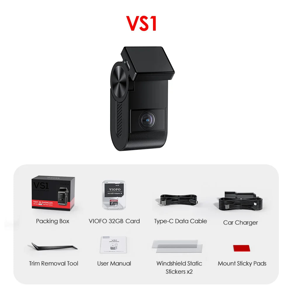 VIOFO VS1 Mini 2K HDR Auto-Kamera