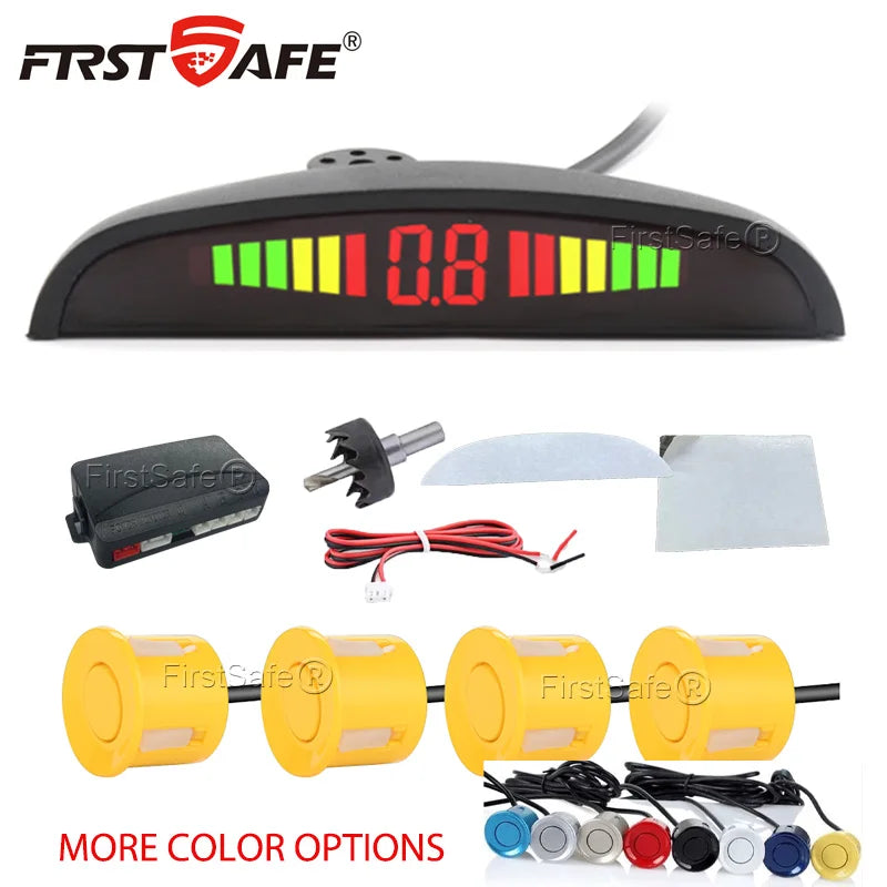FirstSafe Parksensor-Set 4 Sensoren 22mm