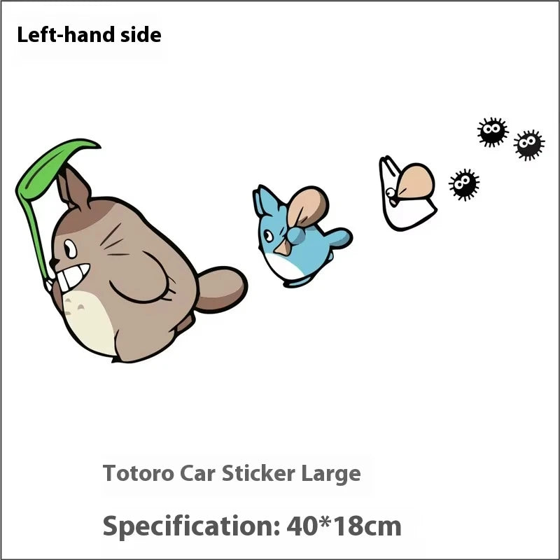 Totoro Auto-Aufkleber Set