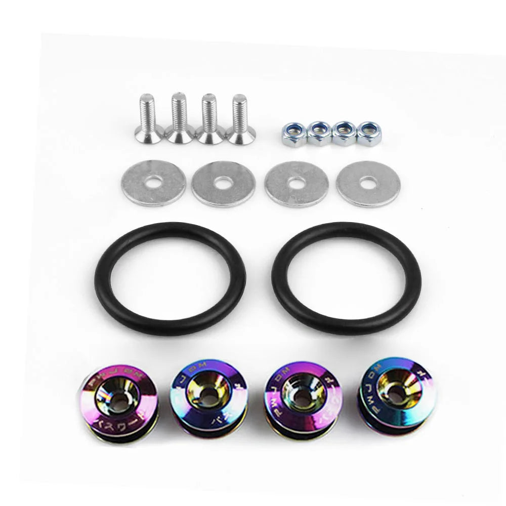 Aluminium JDM Schnellverschluss-Befestigungen Set