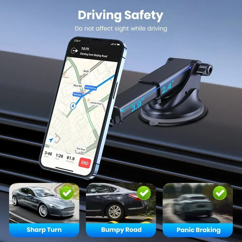 Auto-Handyhalterung Lüftung 360-Grad verstellbar – – SwissGlanzGarage Autopflege Schweiz