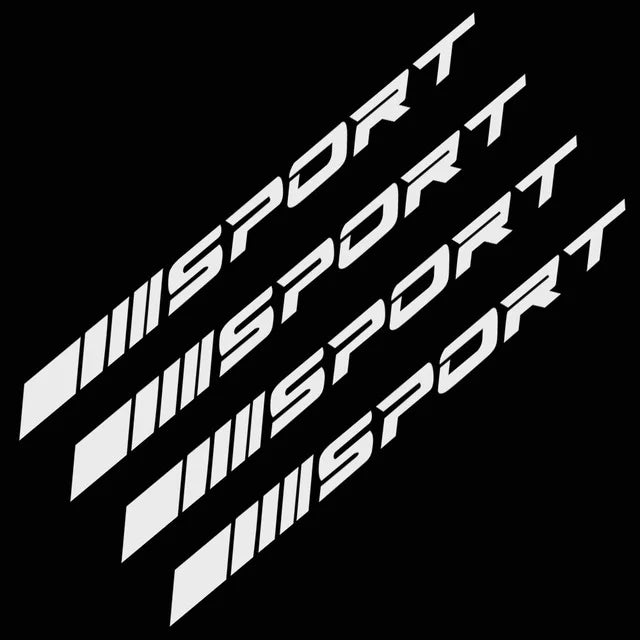 Sport Racing Auto-Felgen Aufkleber