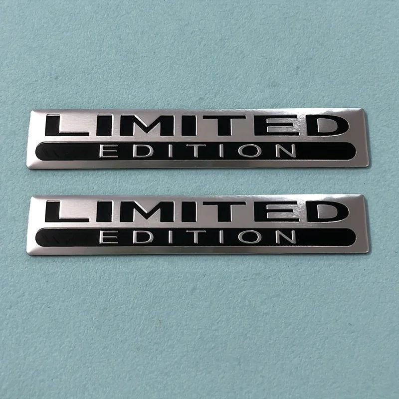 3D Metall Emblem Limited Edition Aufkleber