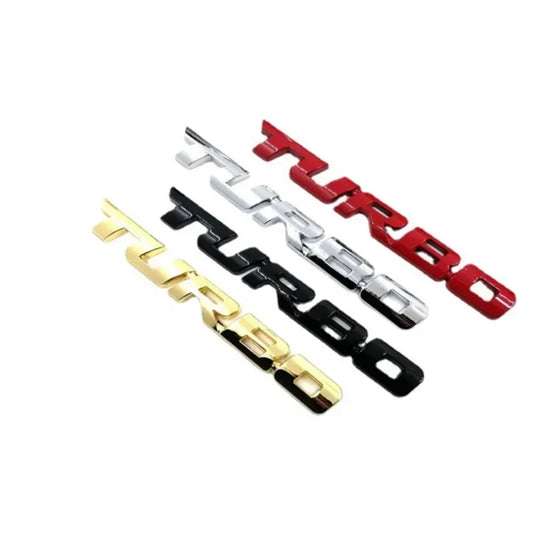 Turbo Aufkleber Set – SwissGlanzGarage Autopflege Schweiz