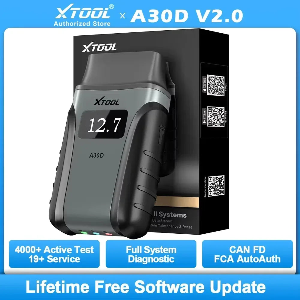 XTOOL Anyscan+ A30D BT OBD2 Scanner – SwissGlanzGarage Autopflege Schweiz