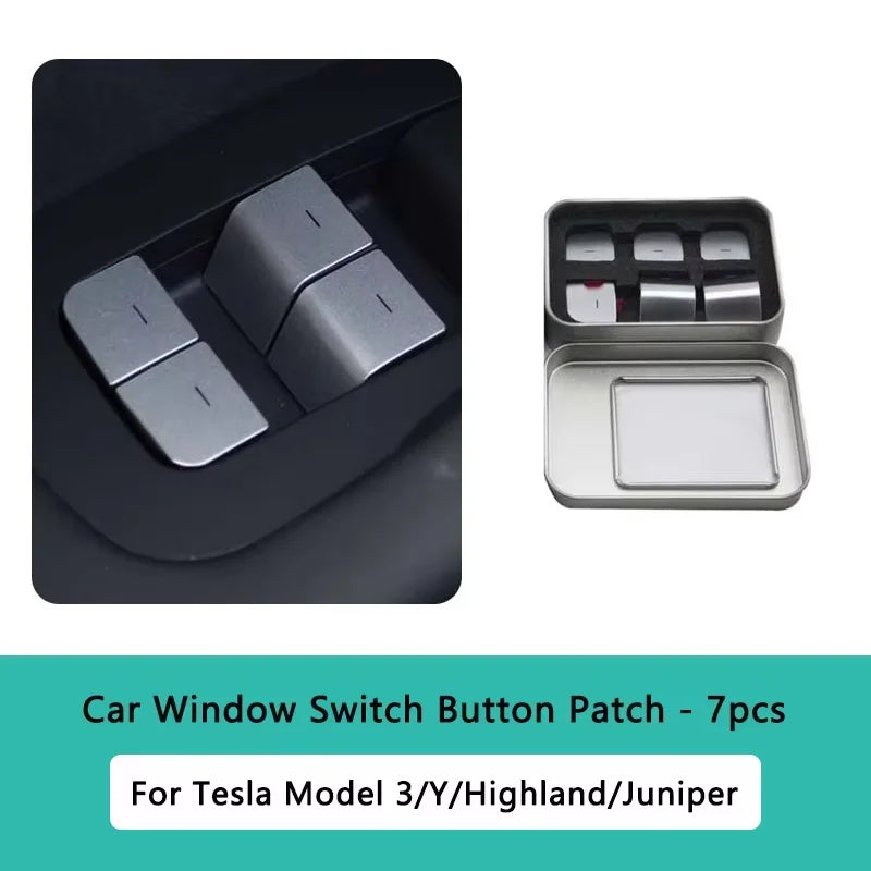 Auto-Türöffner-Knopf Aufkleber für Tesla