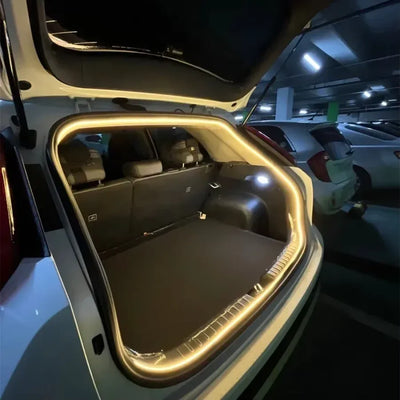Flexible LED Ambient Beleuchtung Streifen 5m für Tesla – SwissGlanzGarage Autopflege Schweiz