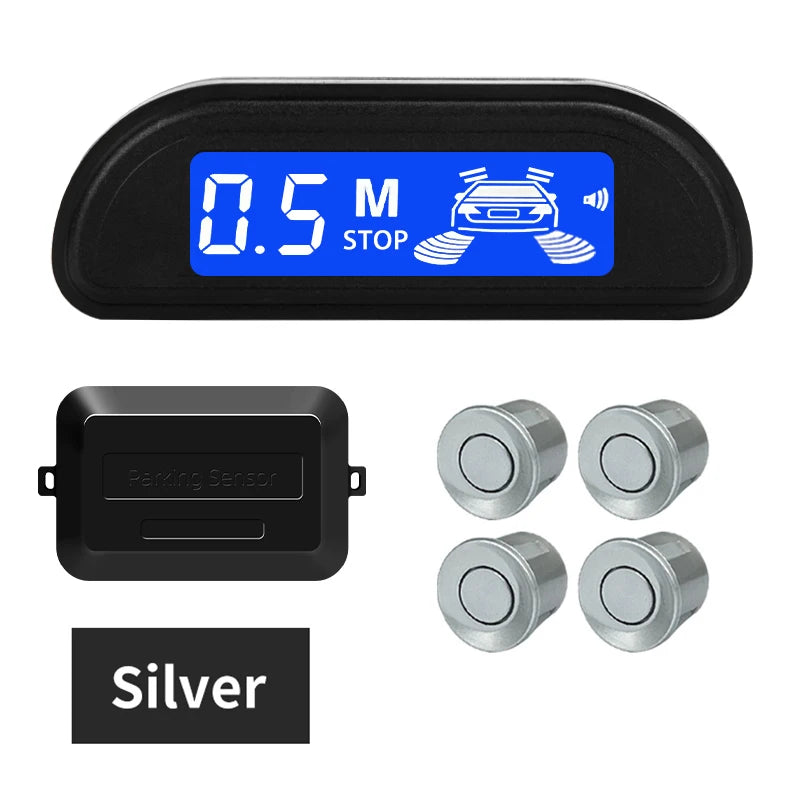 Parksensor Set mit LED Monitor 4 Sensoren
