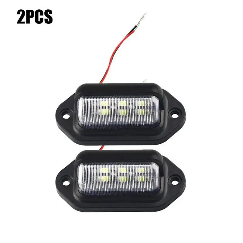 6 LED Nummernschildbeleuchtung Set