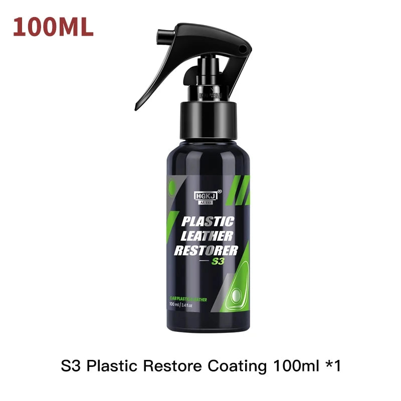 Kunststoff- & Leder-Auffrischer Spray – in Leder-Optik