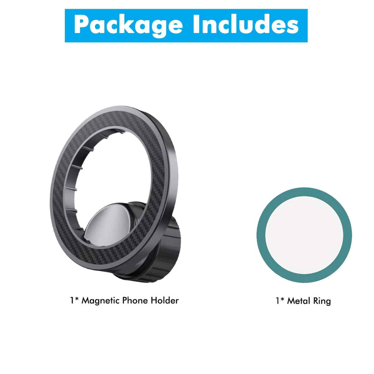 Magnetischer Ring Handyhalter 360° verstellbar