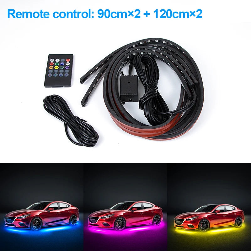 Flexible LED Unterbodenbeleuchtung RGB