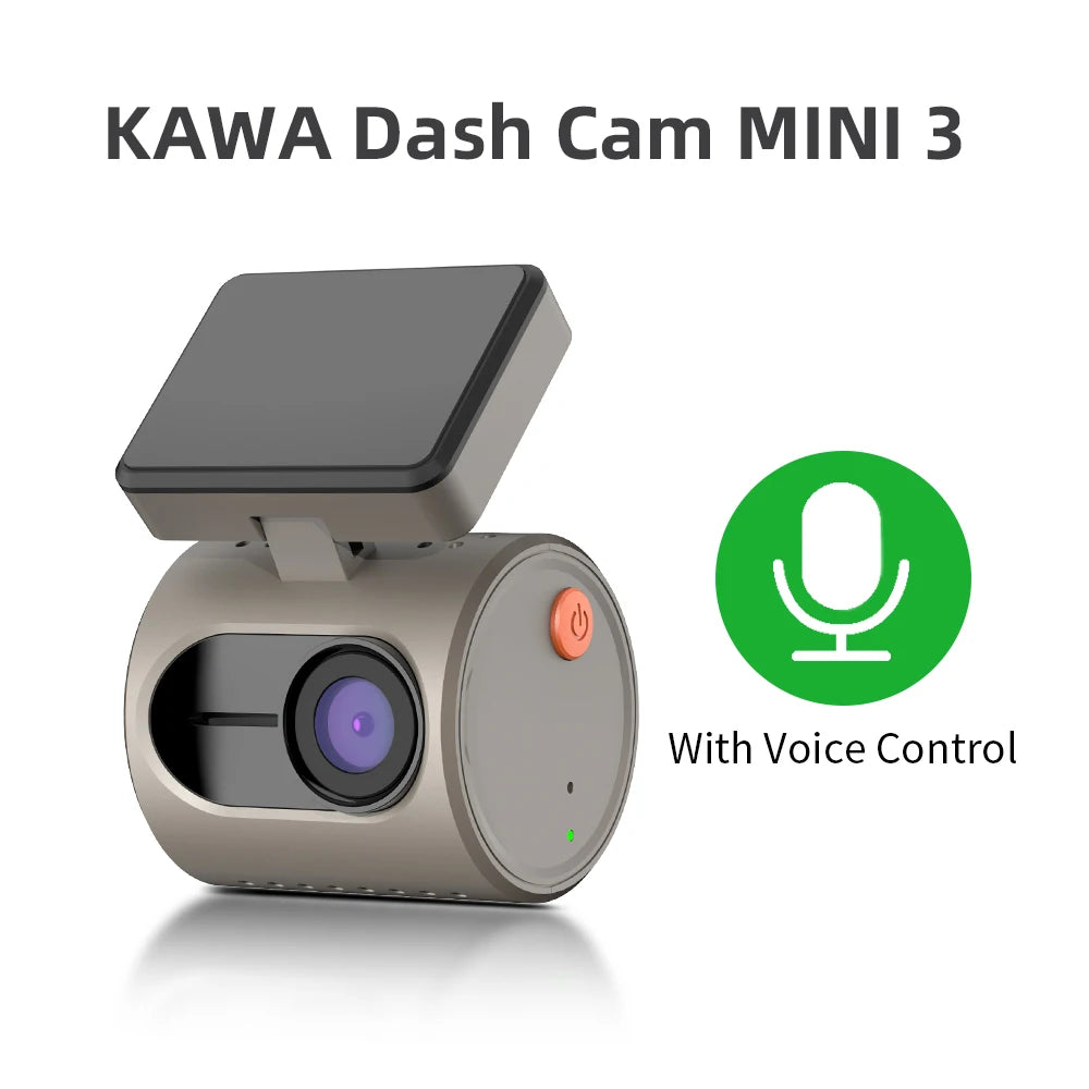 2K Mini Dashcam Video-Recorder Sprachsteuerung