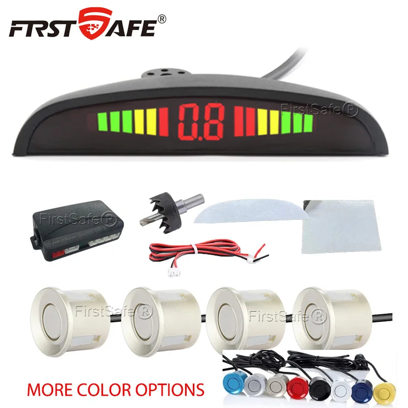 FirstSafe Parksensor-Set 4 Sensoren 22mm