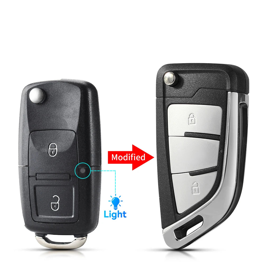 KEYYOU Schlüsselhülle für VW Modelle