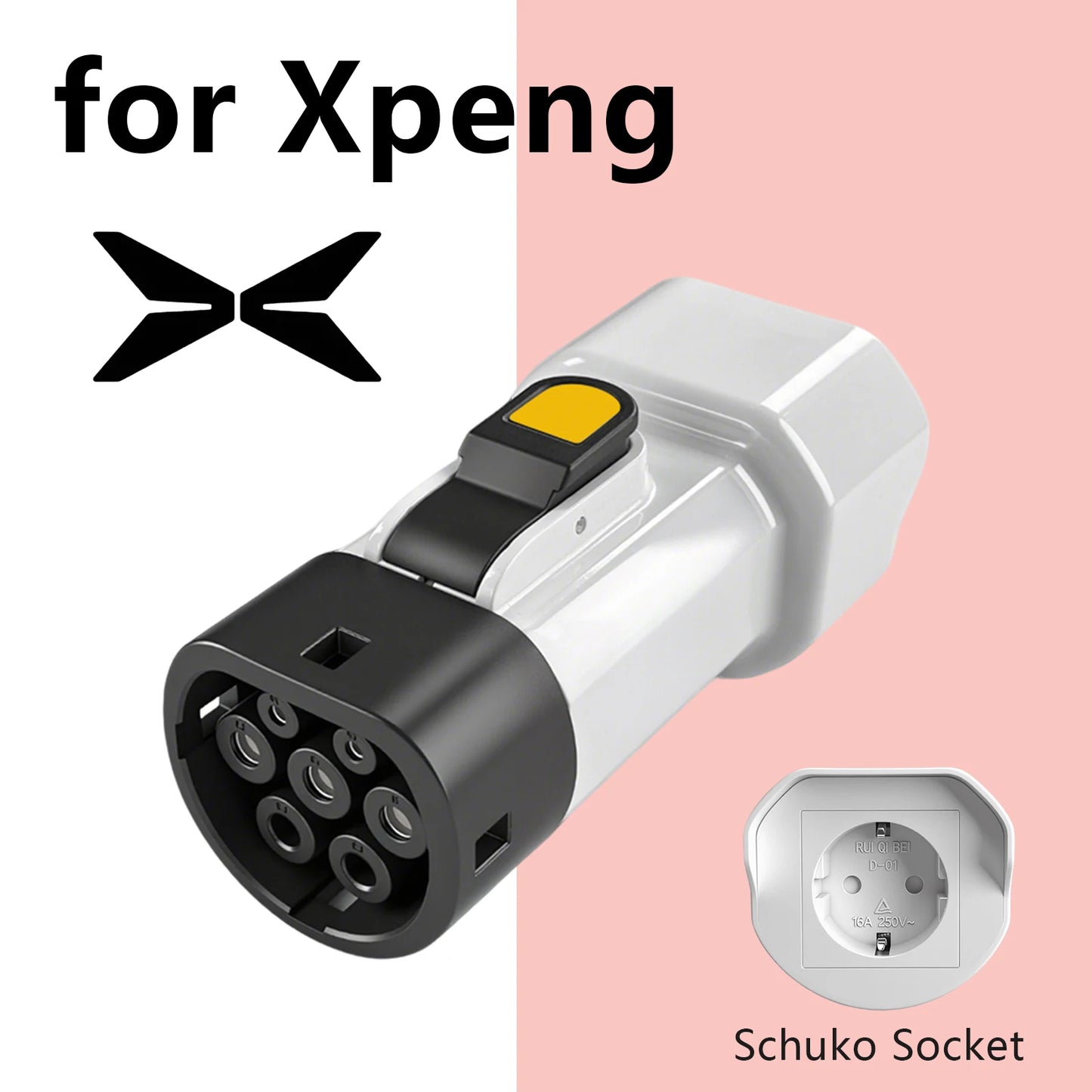 Type2 V2L Entladeadapter EU-Stecker