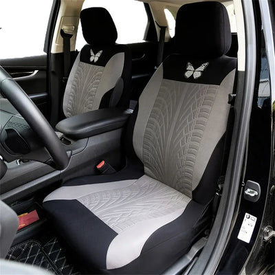 Auto-Sitzbezug Set mit Schmetterlings-Muster – SwissGlanzGarage Autopflege Schweiz