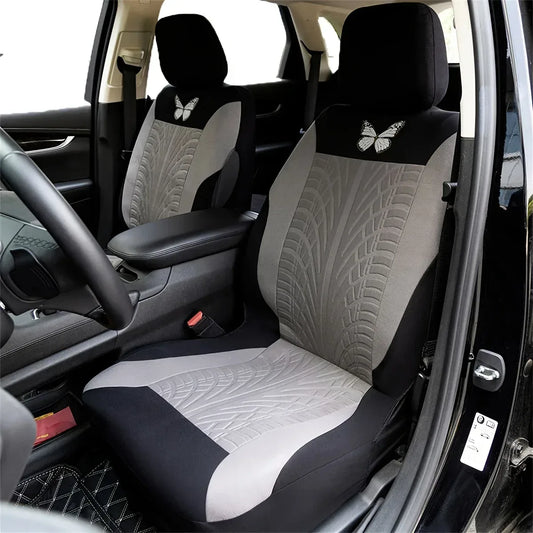 Auto-Sitzbezug Set mit Schmetterlings-Muster – SwissGlanzGarage Autopflege Schweiz
