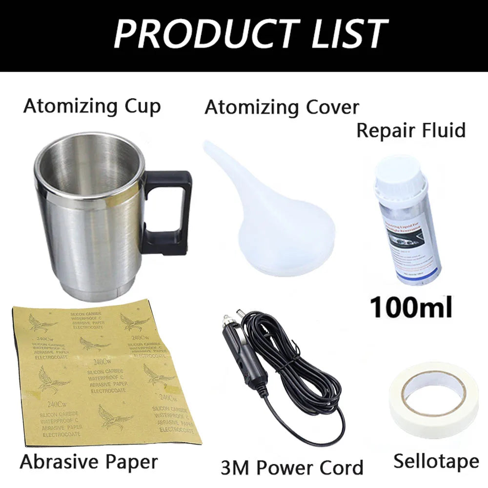 100ml Scheinwerfer Politur Set